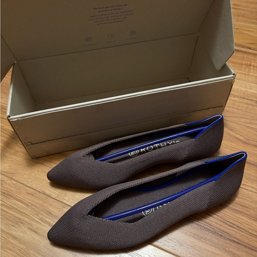 Rothy’s The Point Flats in Mink